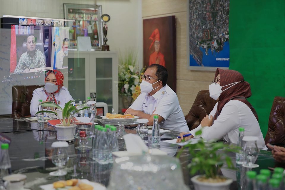 Plt Gubernur Apresiasi Pemkot Makassar Berkoordinasi dengan Pemkab Gowa Terkait Perpanjangan PPKM